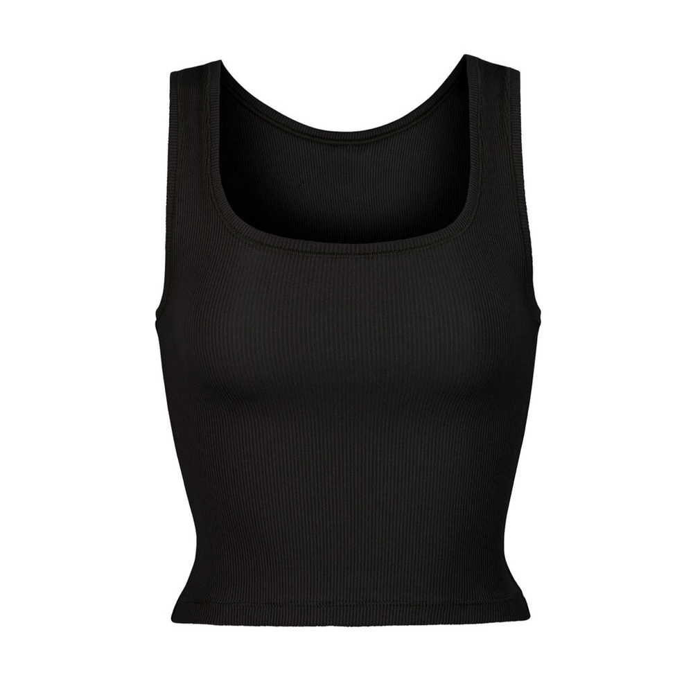 SKIMS Black Tank Top